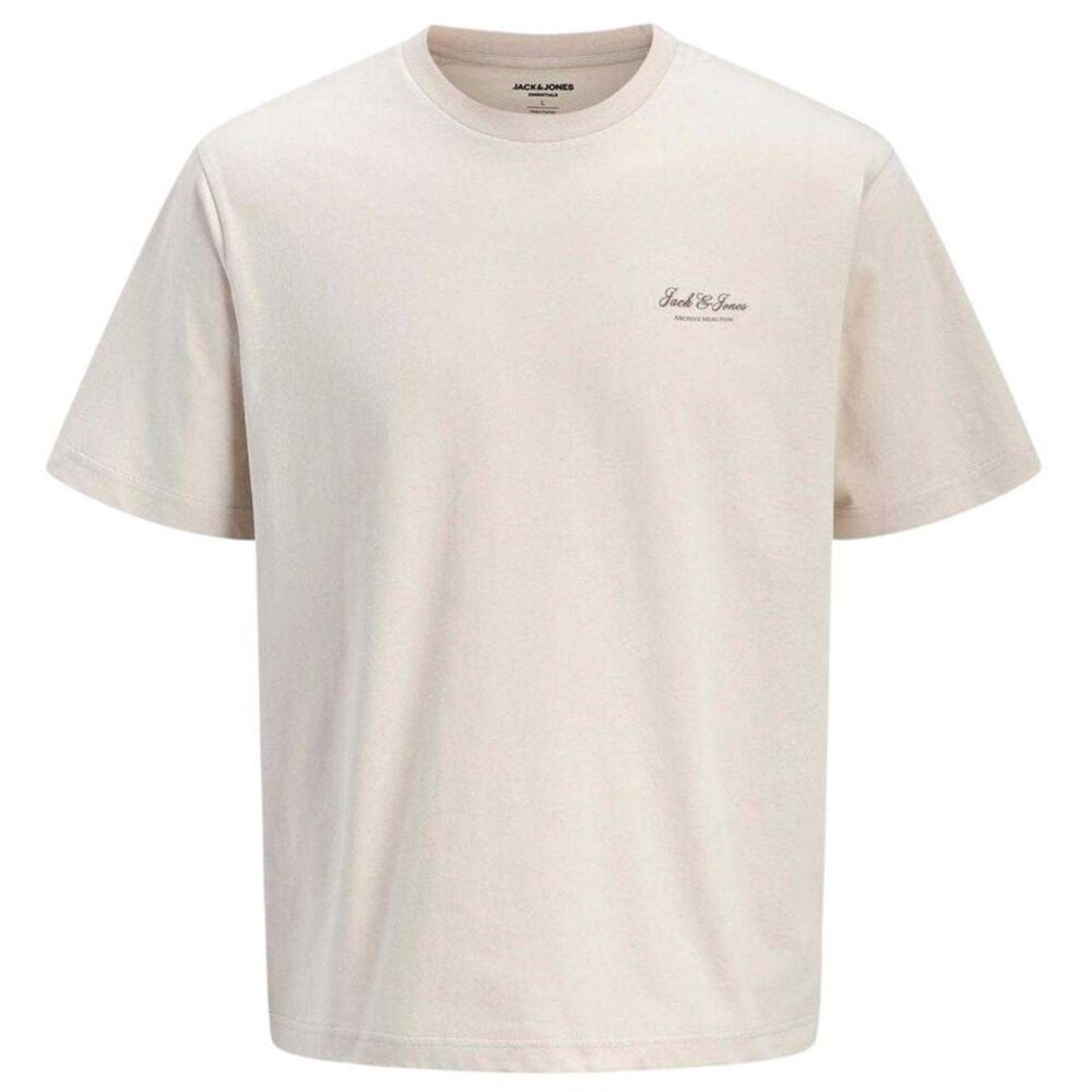 Jack And Jones Mens + Archive Graphic Print T-Shirt / Moonbeam